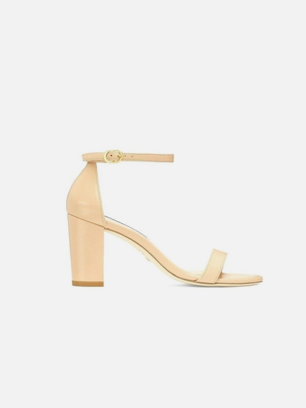 Stuart Weitzman Nearlynude Ankle Strap City Sandal